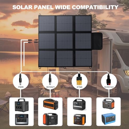 20V Foldable Pillow-Sized Solar Panel IP65 200W Portable Solar Panel