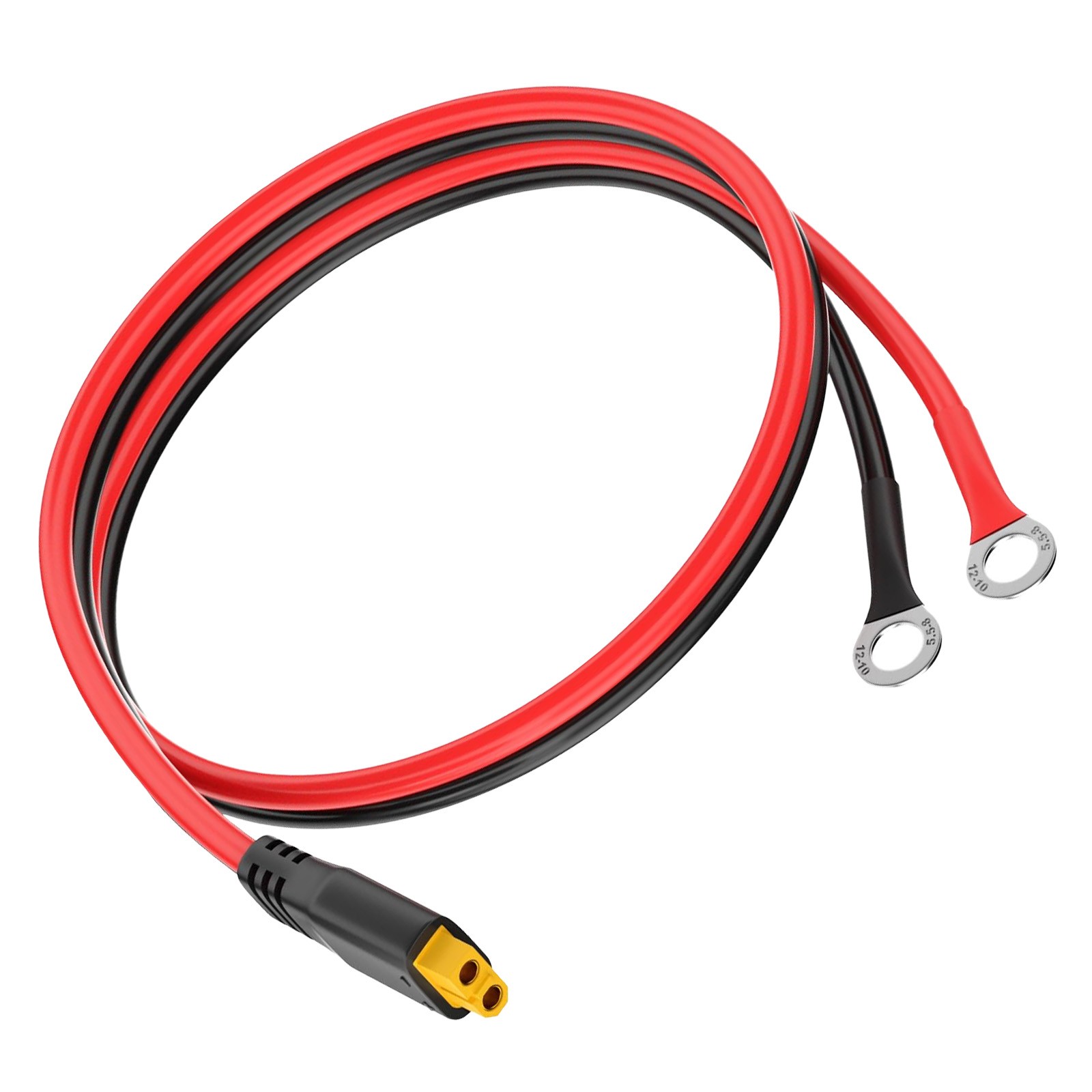 XT60 Female to O Ring Terminal Cable 10AWG for Battery Solar Power