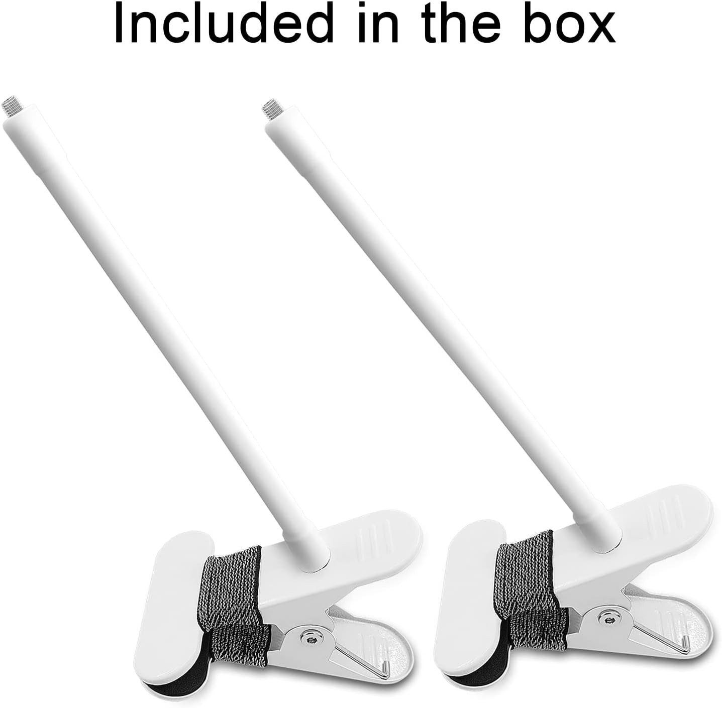 2Pack Flexible Clamp Mount Compatible with Arlo Cam, Arlo Pro/Pro 3/Ultra/Ultra