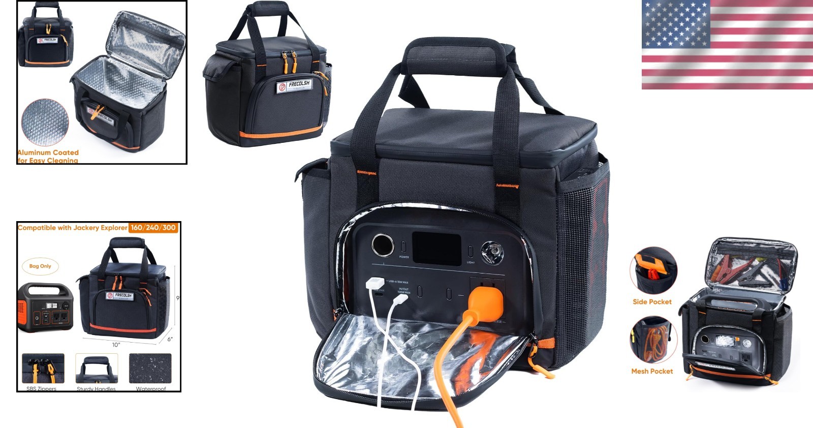 Lightweight Travel Case for Jackery Explorer – Waterproof