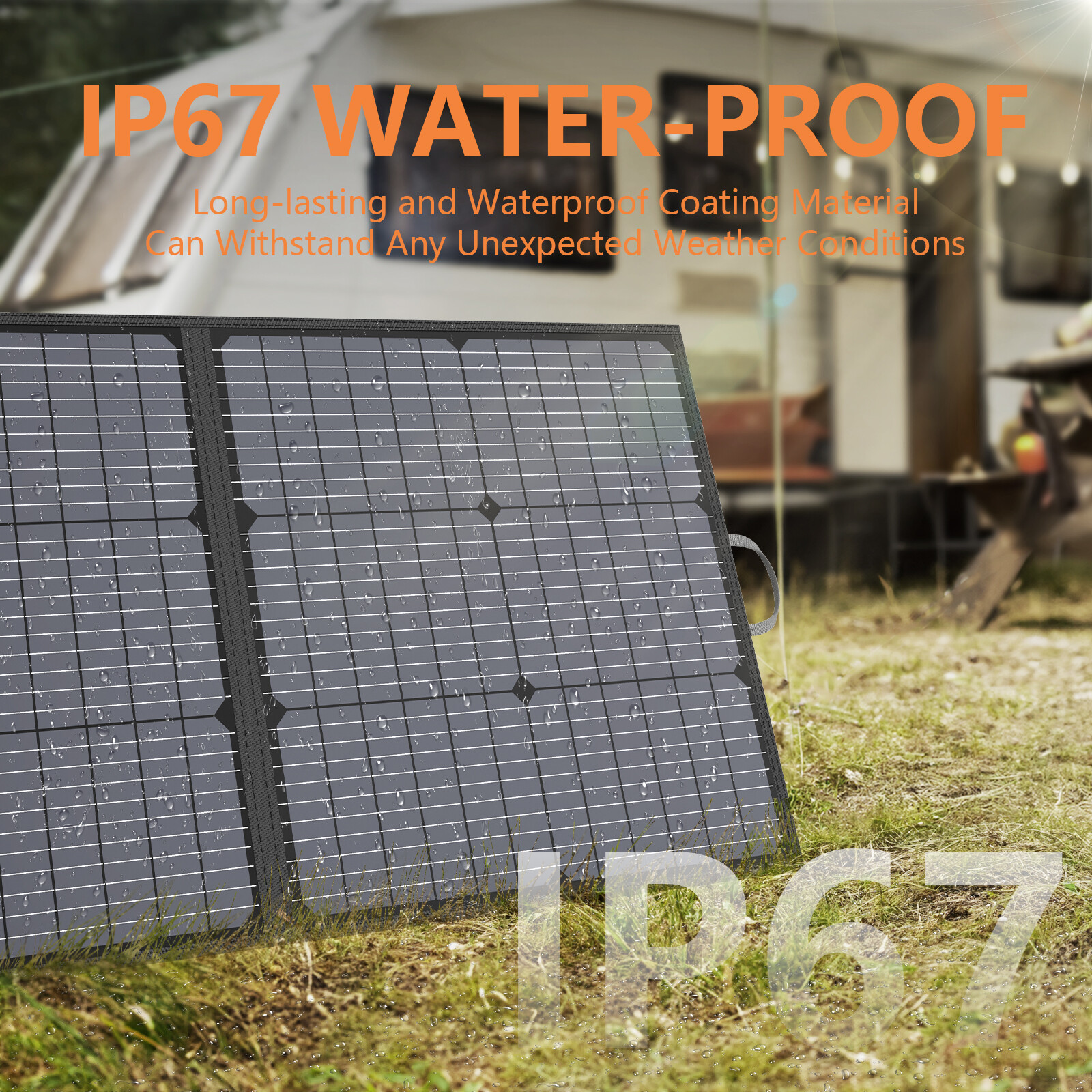 Solar Panels Kit 110W 220W 20V 220W 40V for Jackery Anker Bluetti Powerstations