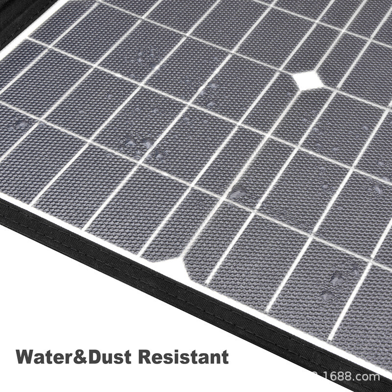 200W Portable Solar Panel Kit Folding Power Bank Waterproof Smart Camp Charger