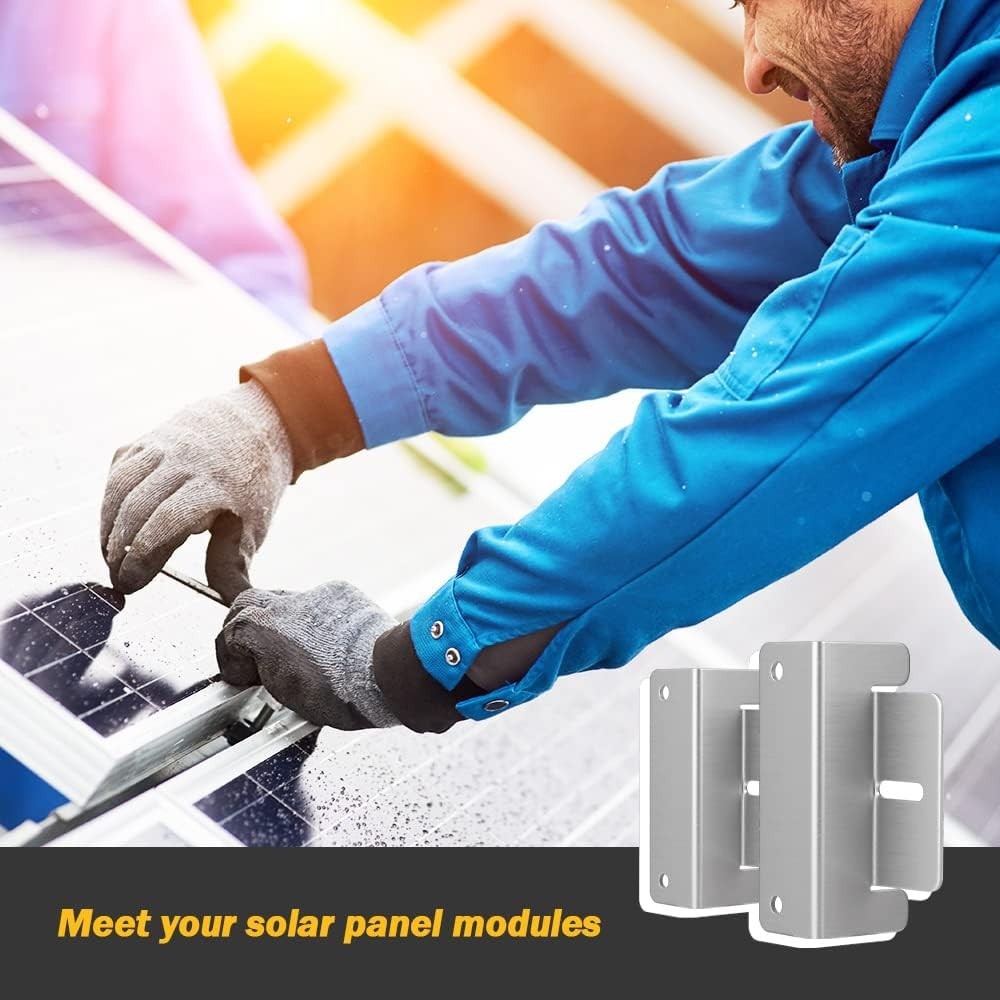 Lightweight & Sturdy Solar Mounting Z Brackets – Ideal for Boats & Trailers