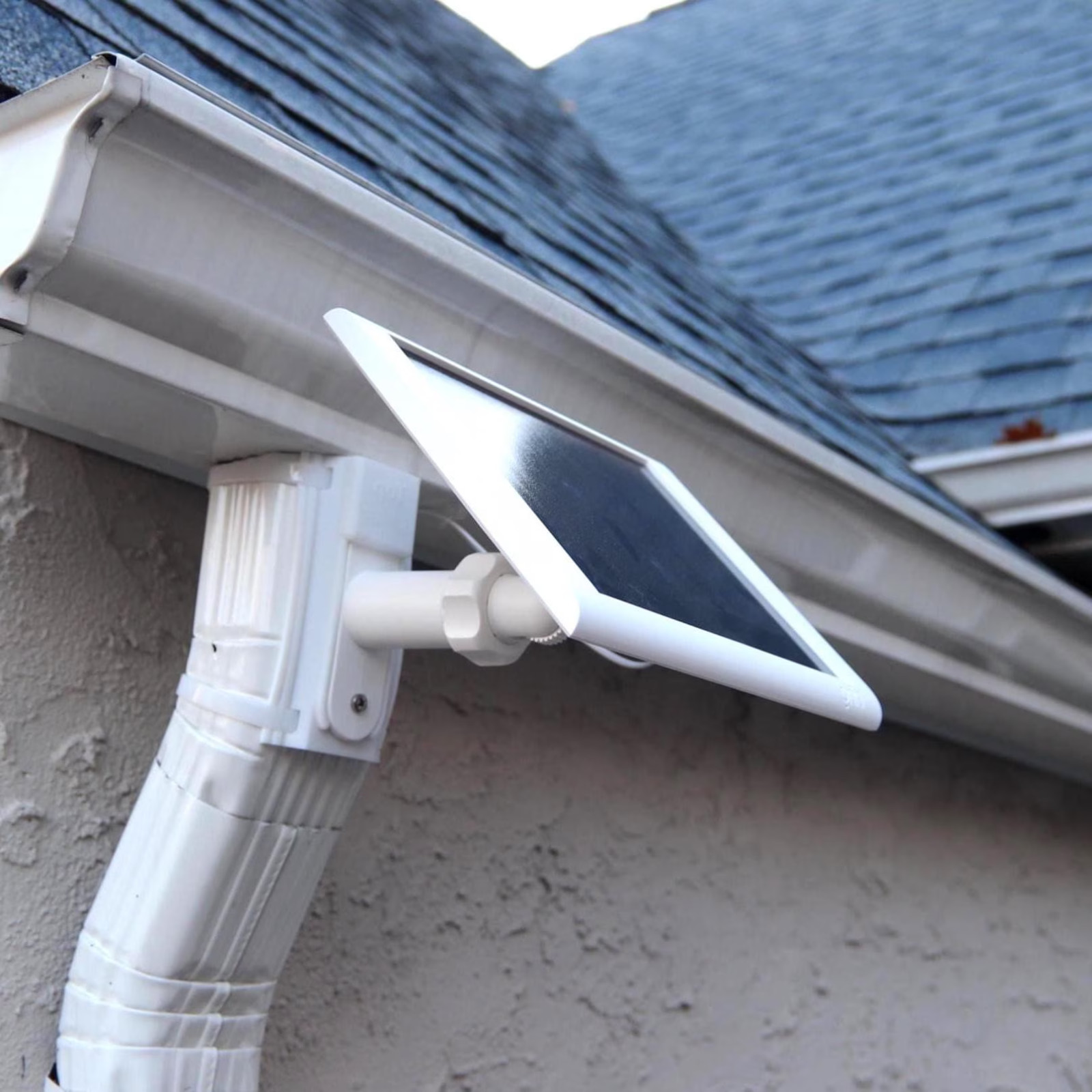 Downspout Mount for Wasserstein Solar Panel – No Drill Outdoor Mount