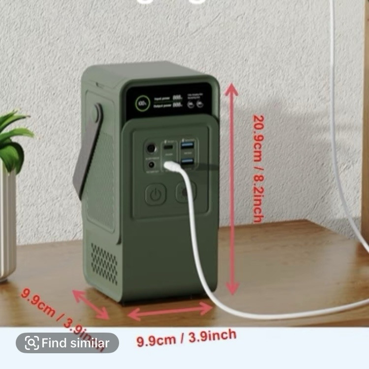 Portable Power Station 60000Mah Outdoor 192wh Battery Powered