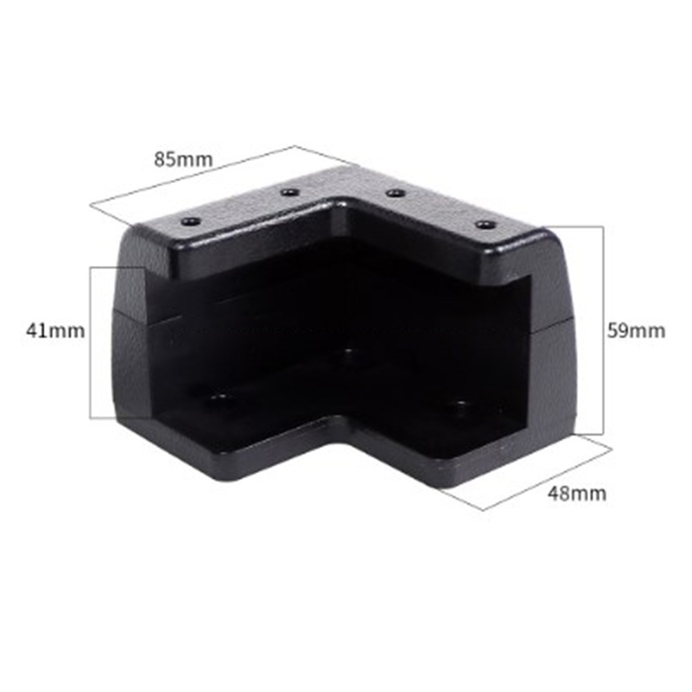 Robust Corner Bracket Kit for DIY Solar Installations on For RVs and Yachts