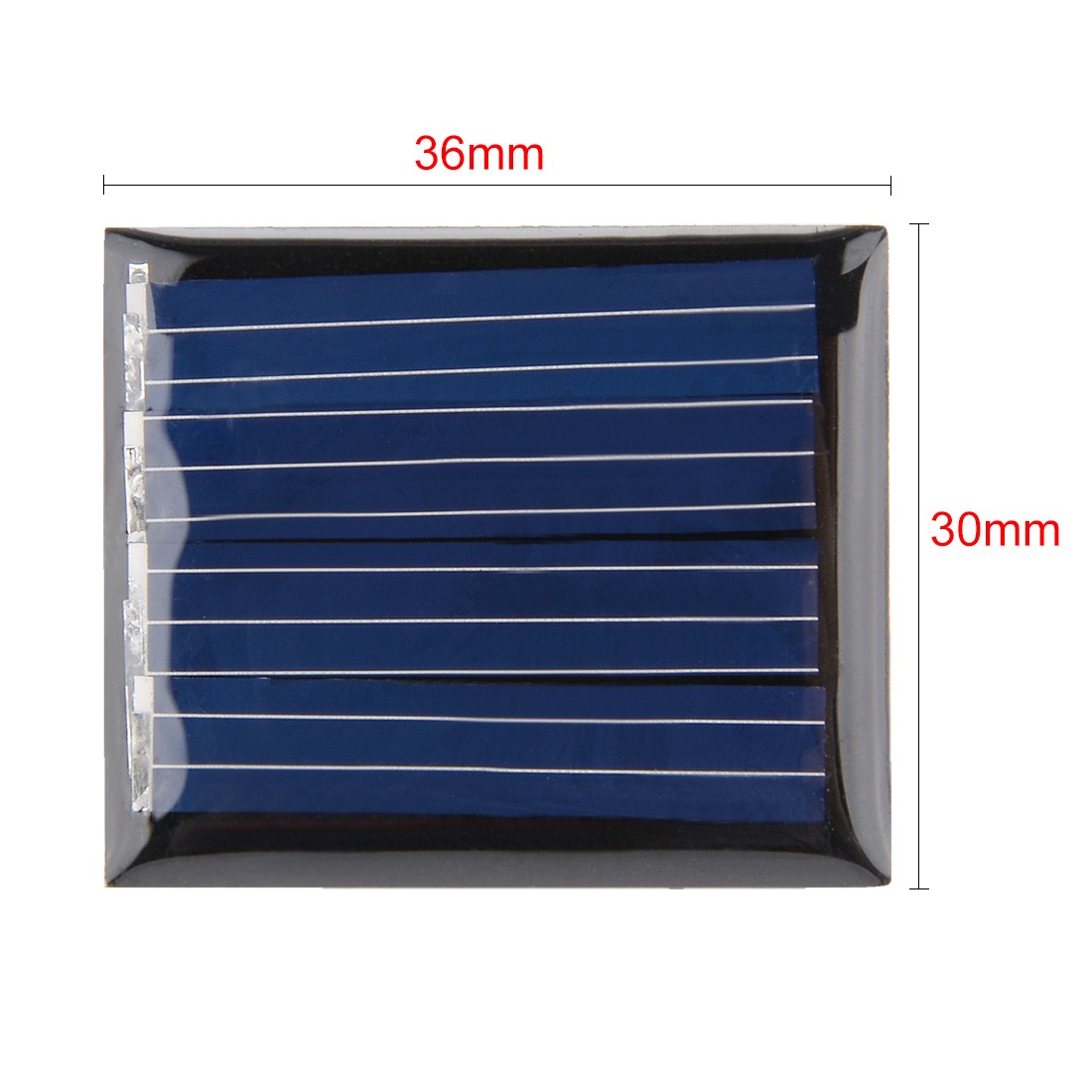 5Pack 2V 60mA Poly Mini Solar Panel Module DIY for Charger 30mm x 36mm