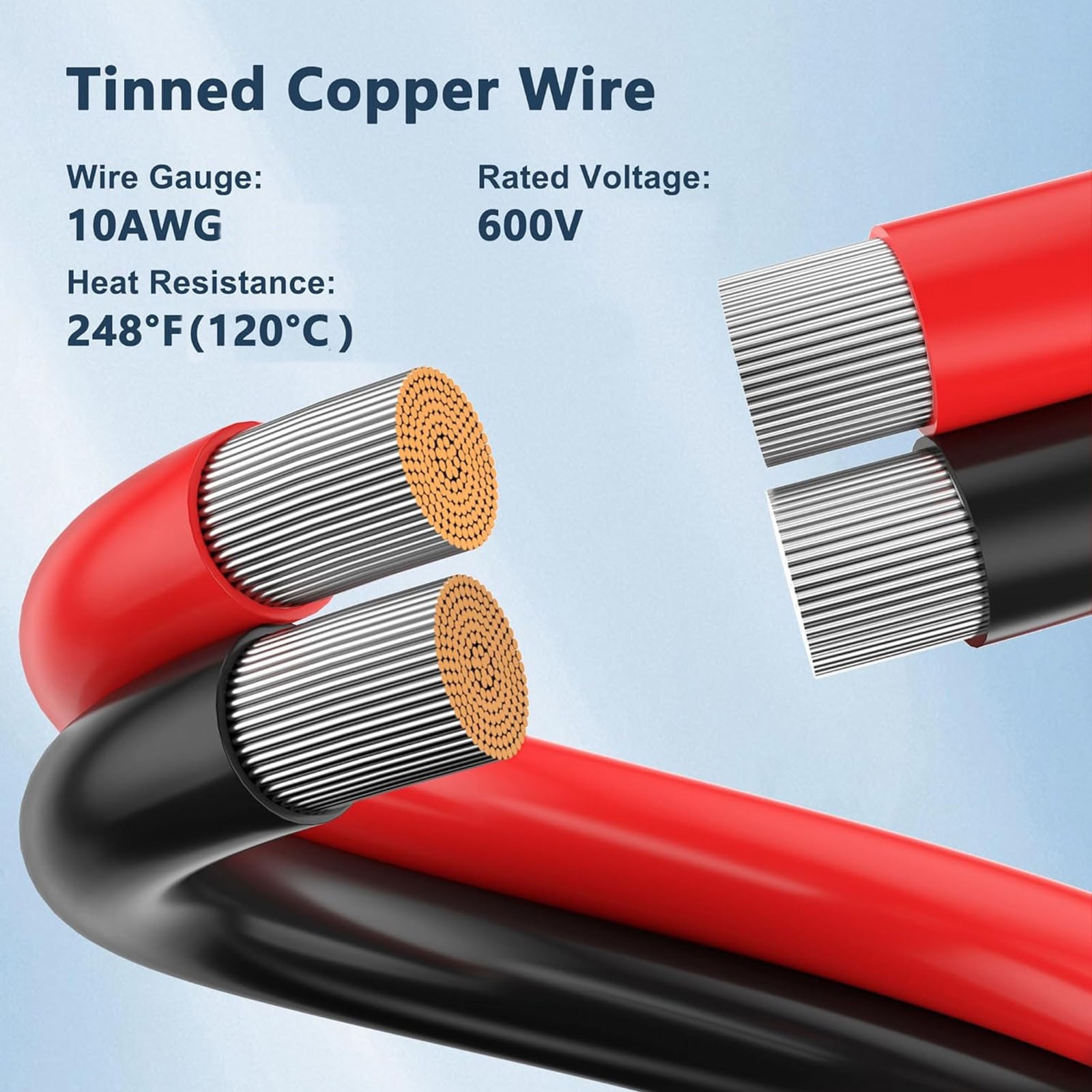 XT60 Female to O Ring Terminal Cable 10AWG for Battery Solar Power