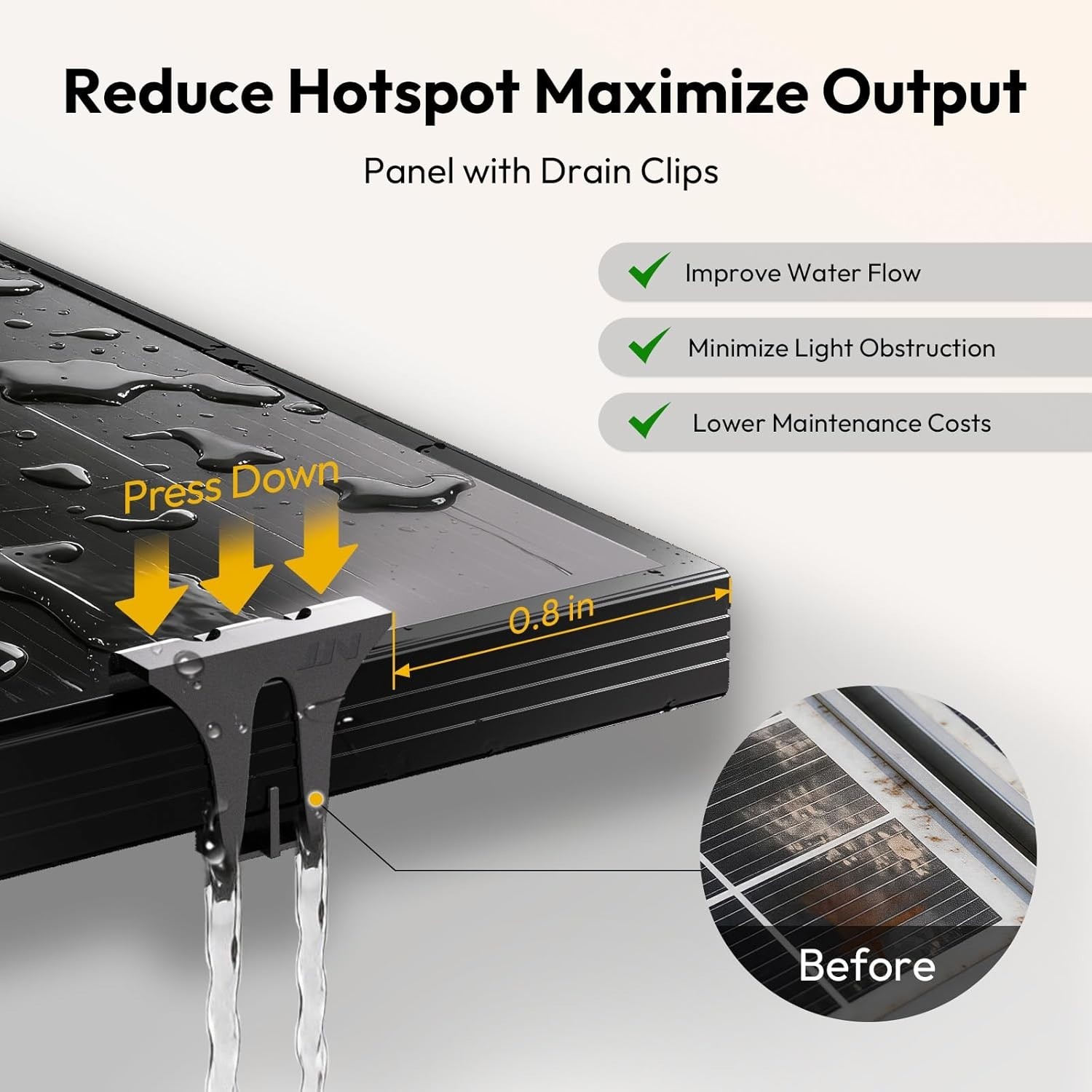 Efficient 100 Watt N-Type Solar Panel – 25- Transferable Included