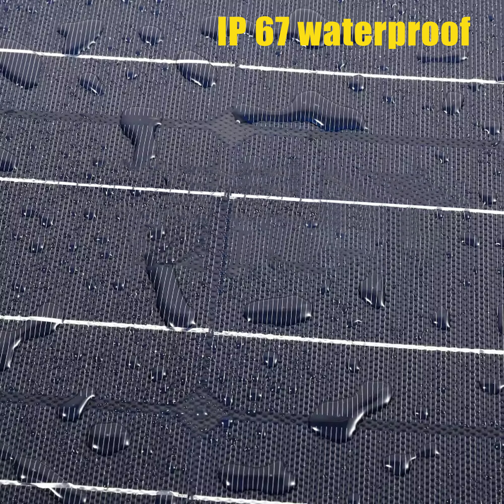 150W 12V Flexible Solar Panel Monocrystalline Battery Charger RV Boat Marine Car