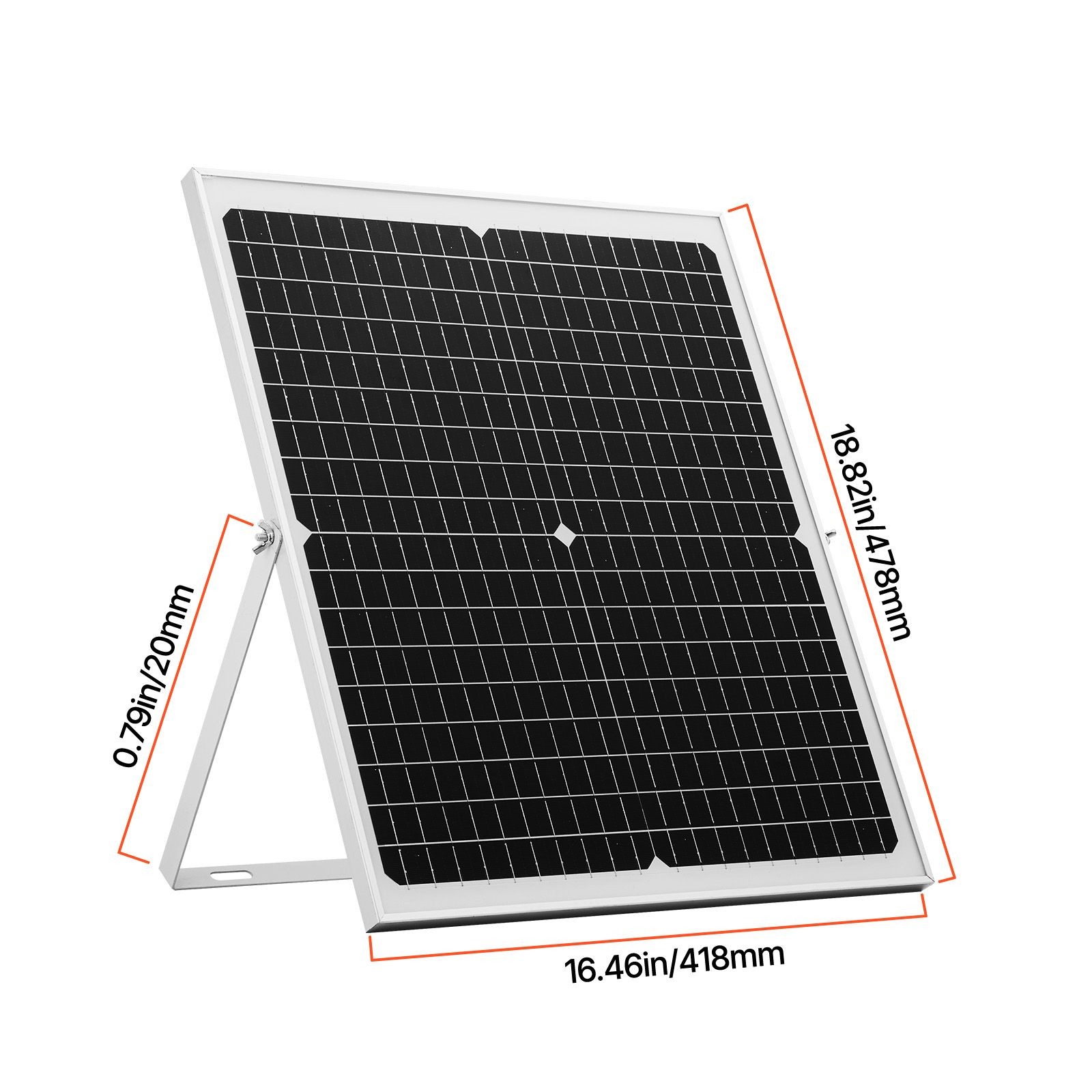 30W 12V Solar Charger IP67 Waterproof MPPT for RV Boat Car