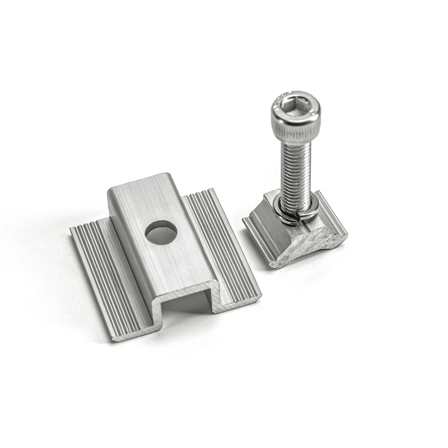Solar Panel Mounting Brackets For Side-by-Side of 4PCS Panels