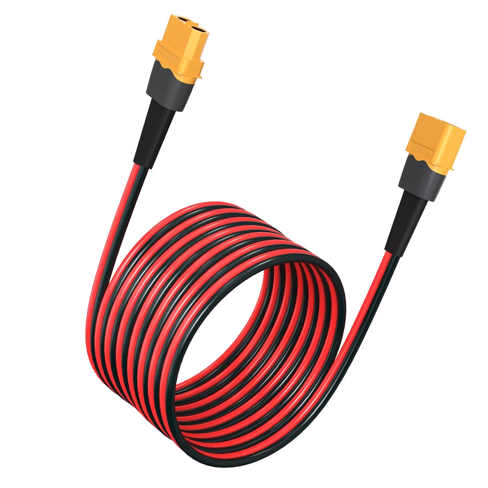 10 AWG XT60 to XT60 Female to Male Connector Solar Extension Charging Cable 1M