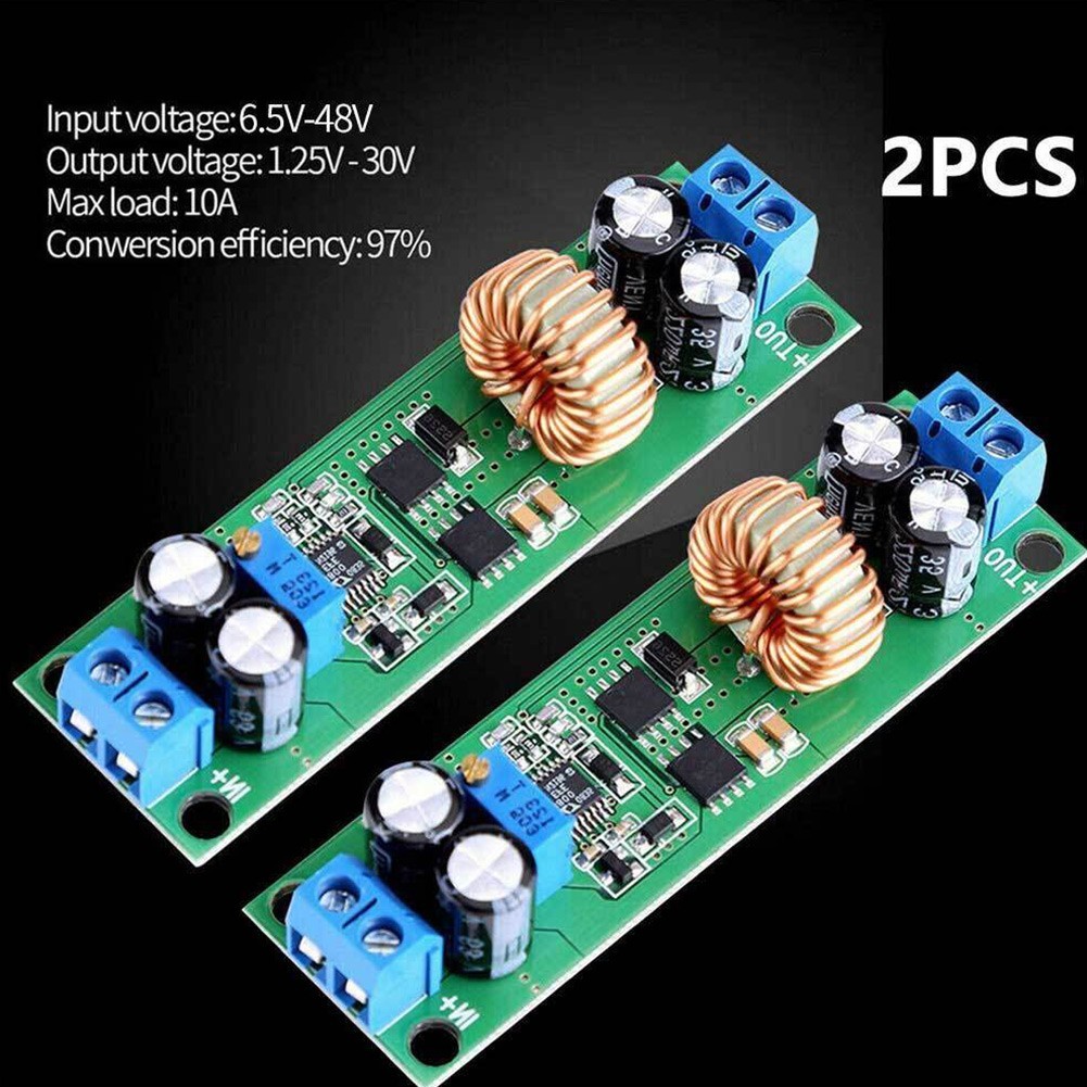 Efficient Voltage Reduction 10A DC to DC 6 5V48V to 1 25V30V Converter