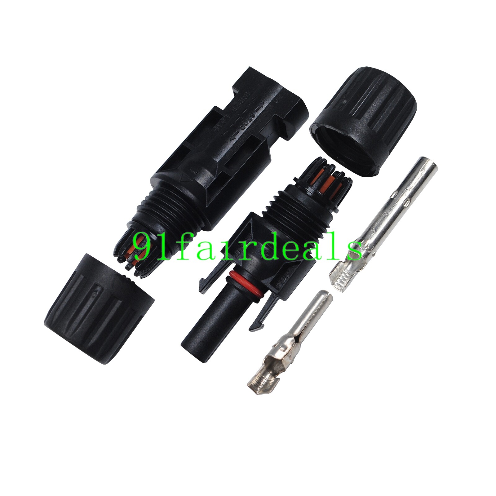 5 Pairs Male Female M/F Wire Cable Connectors Solar Panel Adapter 30A Waterproof