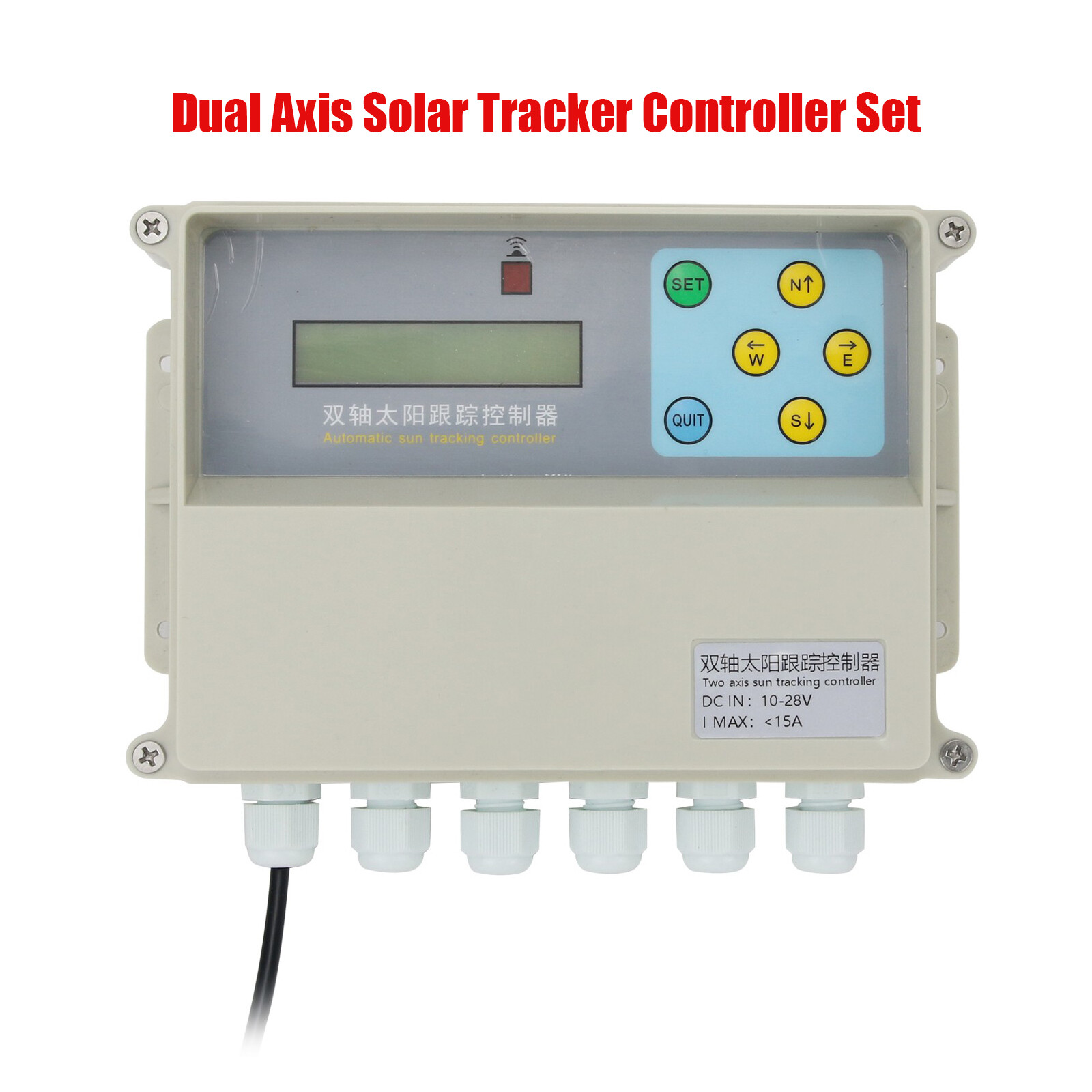 XMYC Dual Axis Solar Tracker Controller / Single Axis Automatic Solar Tracking-