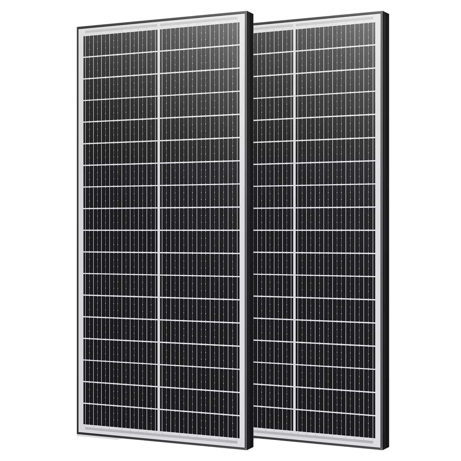 12V 400W/200W/100W Bifacial Solar Panel Monocrystalline 25.5% High-Efficiency 18
