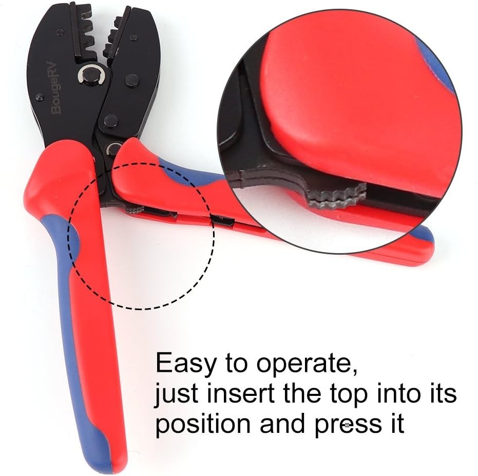Solar Crimping Tool for 14-10AWG Solar Panel PV Cable,Solar Crimper