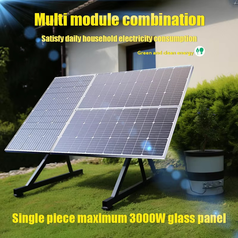 6000W Solar Panel 18V 3KW Portable Flexible Charging for RV Outdoor Camping