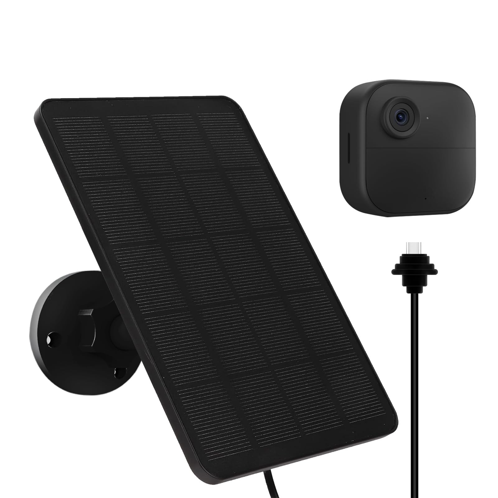4W Solar Panel for Blink Outdoor 4 (4th Gen) , Solar Panel with USB-Port, Plu…