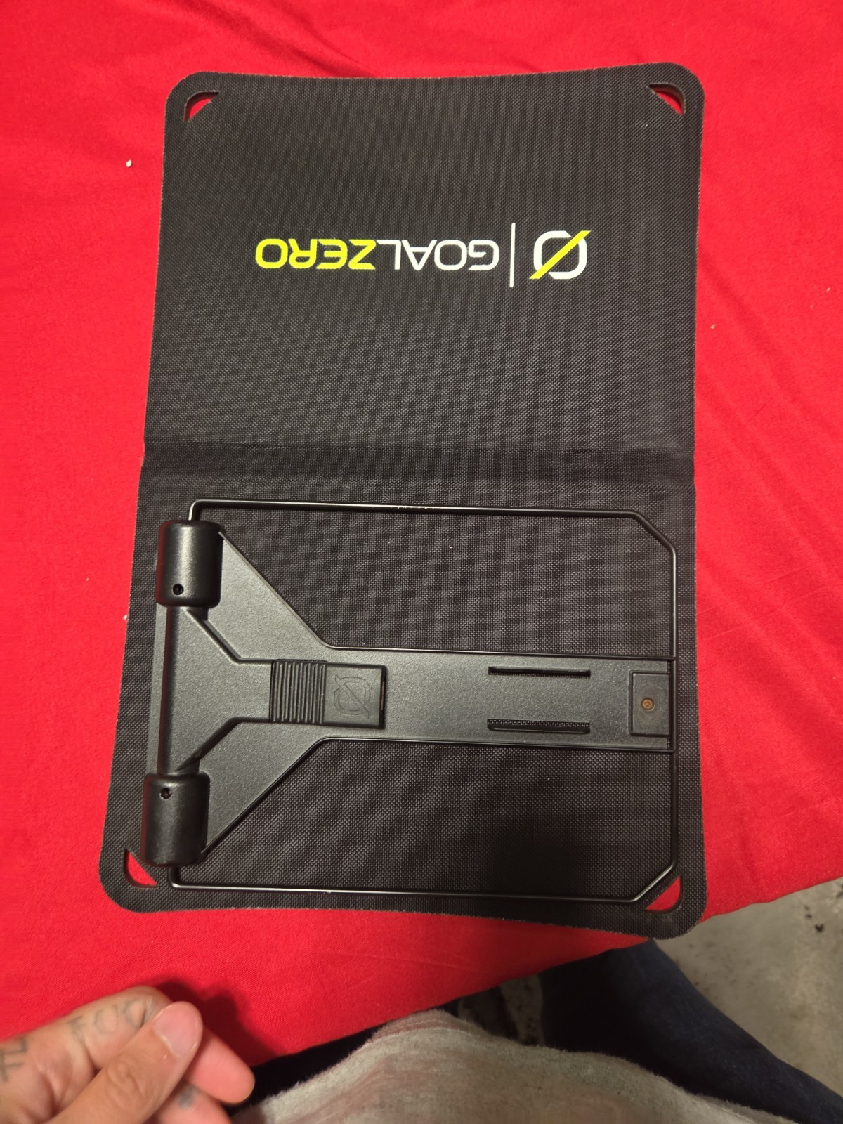 Goal Zero Nomad 10 Solar Panel Flip 24 Power Bank Bundle Portable USB Charger