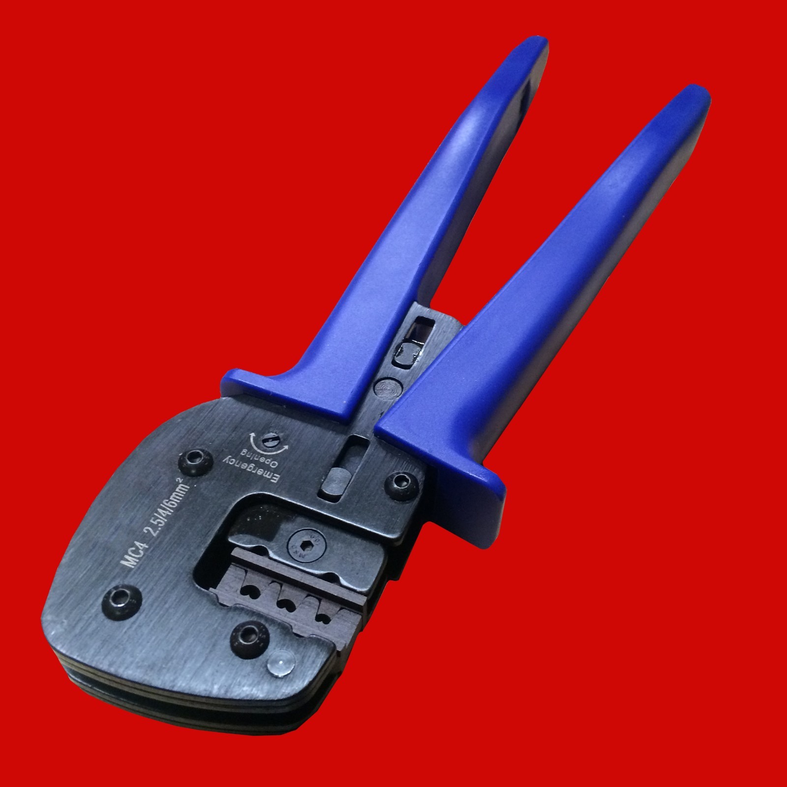 PV Solar Cable Crimper Tool for 2.5-6mm2 DIY Solar MC4 Compatible Connectors