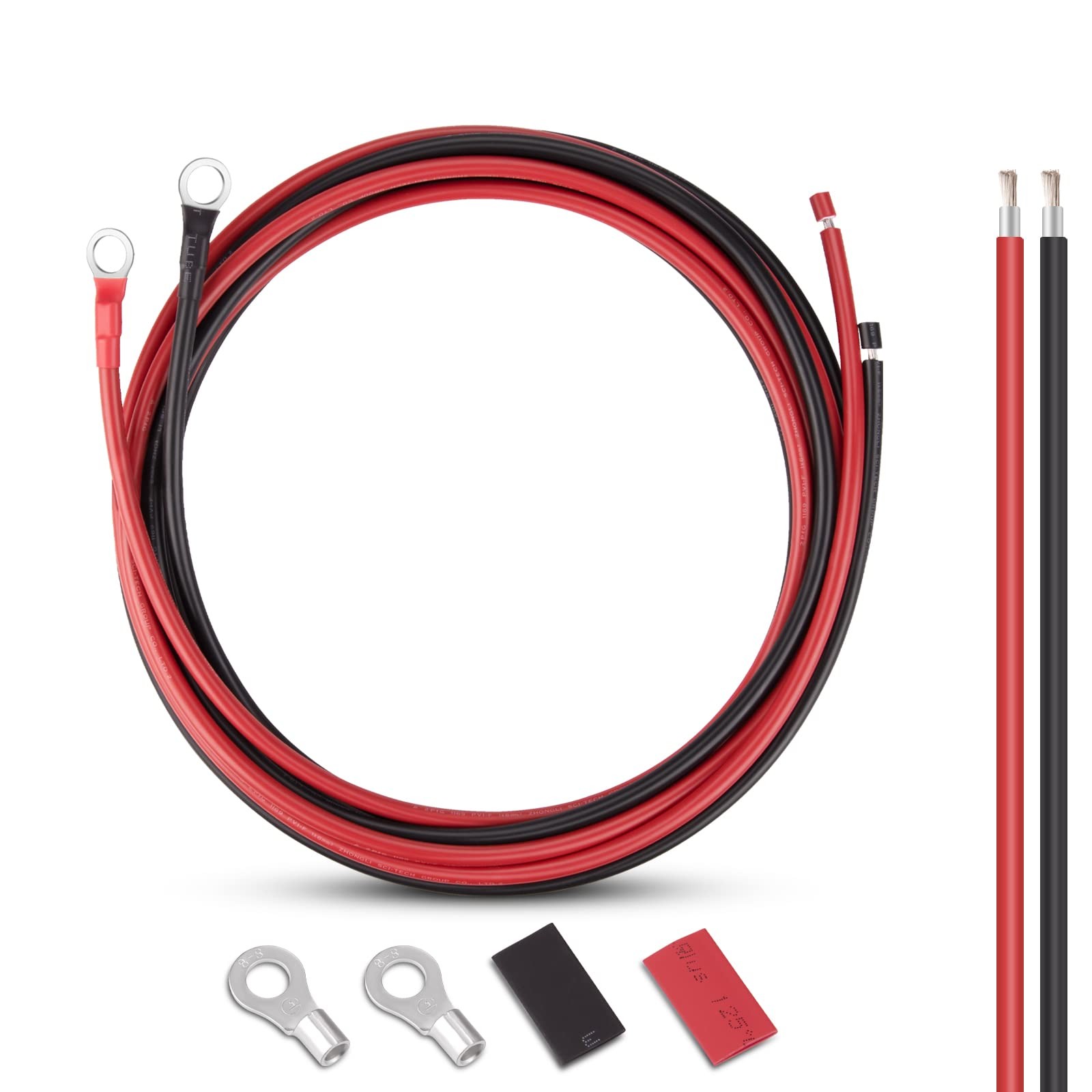 10 Gauge Wire Tinned Copper Tray Cable – Connect Charge Controller and Batter…