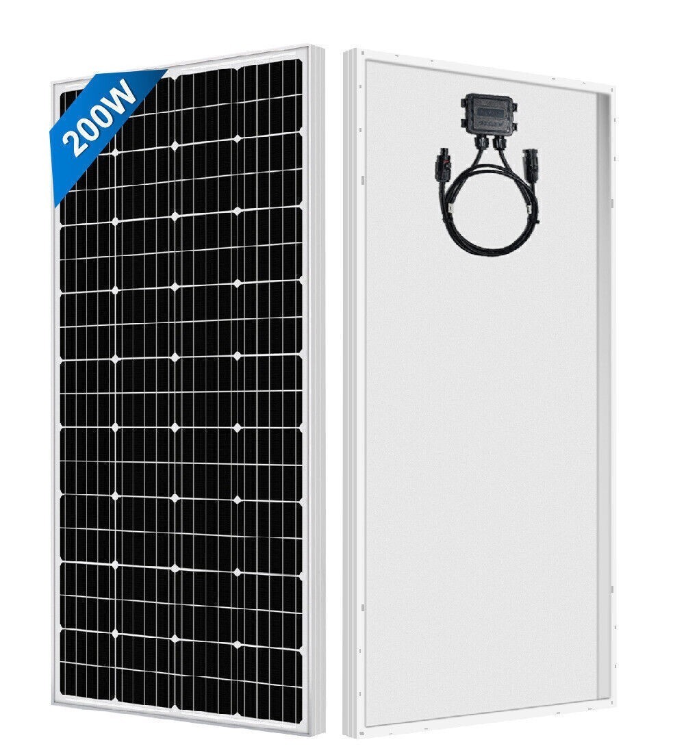 200W 400W 600W 800W Monocrystalline Solar Panel Off Grid for Caravan Home Camper