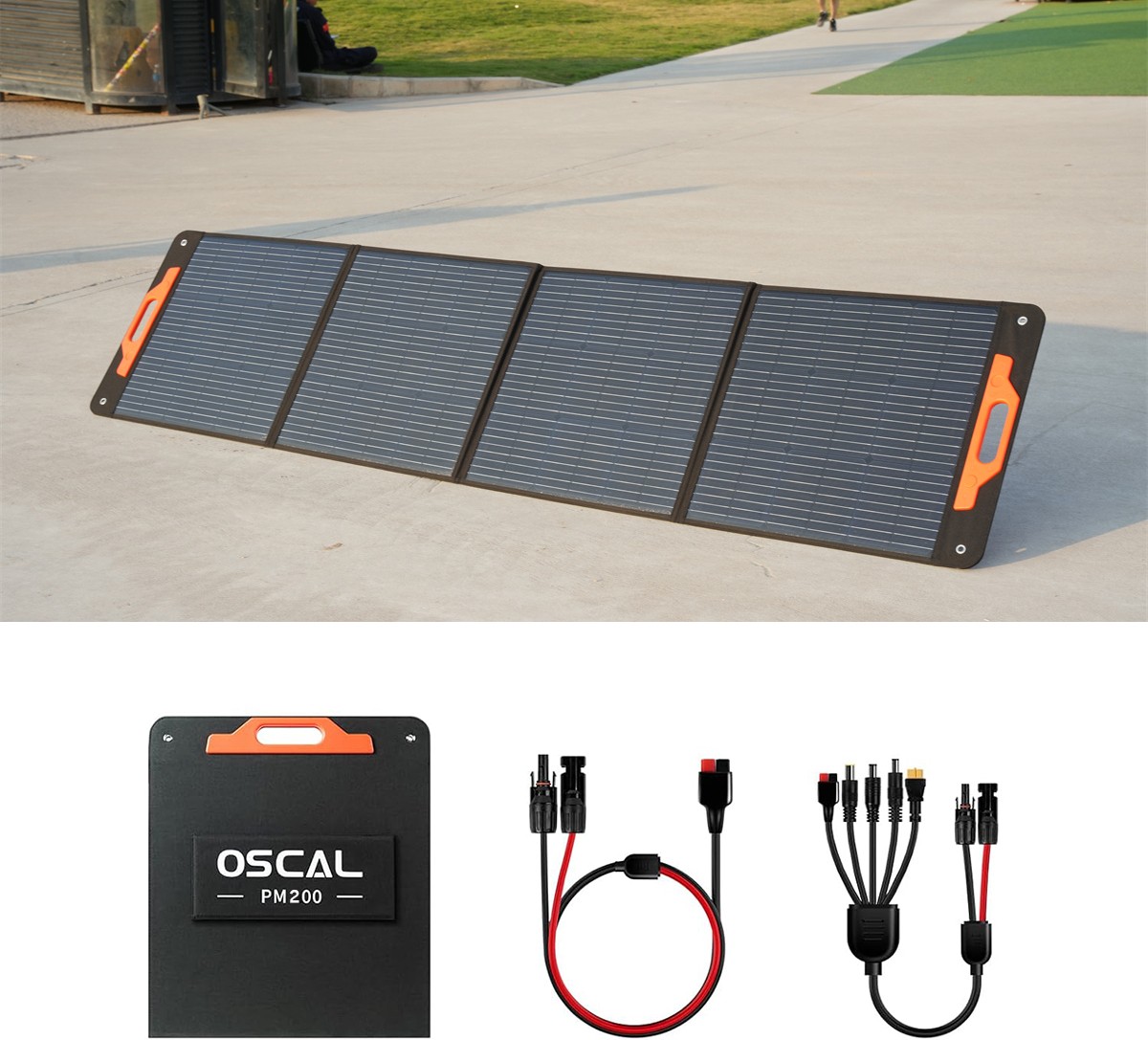 Blackview OSCAL PowerMax 3600 3000W Power Station 3600Wh + 3x 200W Solar Panel