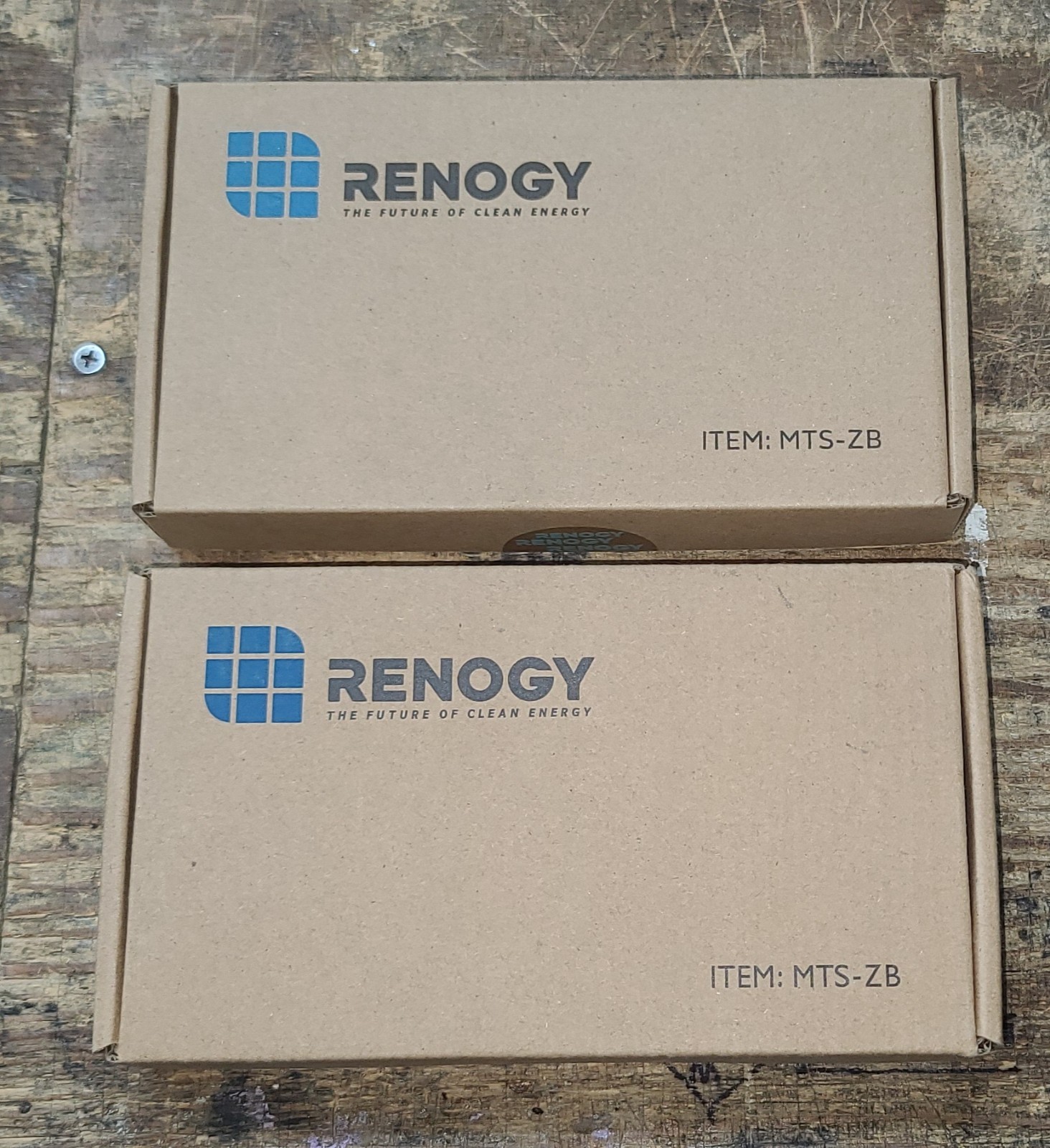 Renogy Solar Panel Z-Bar Mounts, 2 Sets, New, Renogy MTS-ZB Solar Panel Mounts