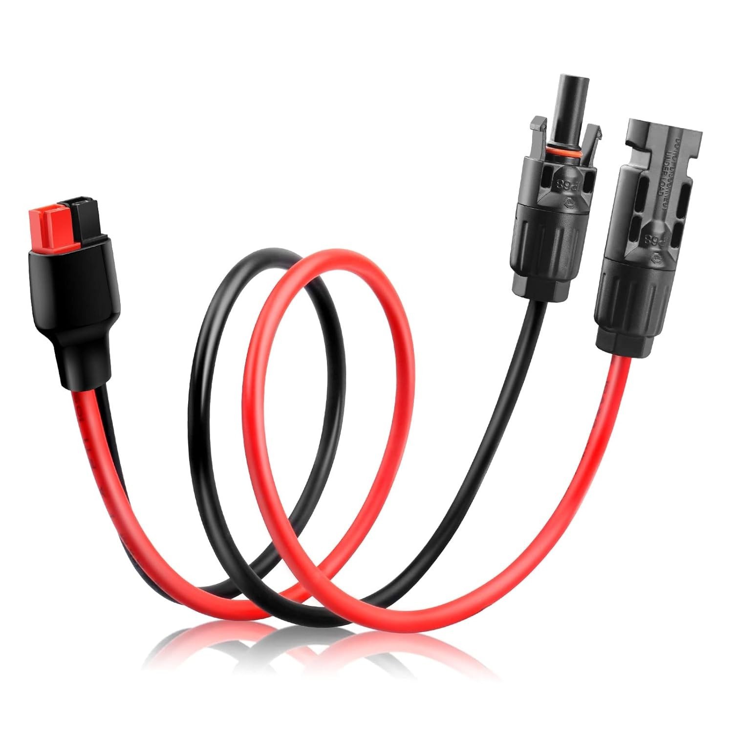 10AWG Solar Panel Cable Connector Kit, Compatible with Solar Connector and An…