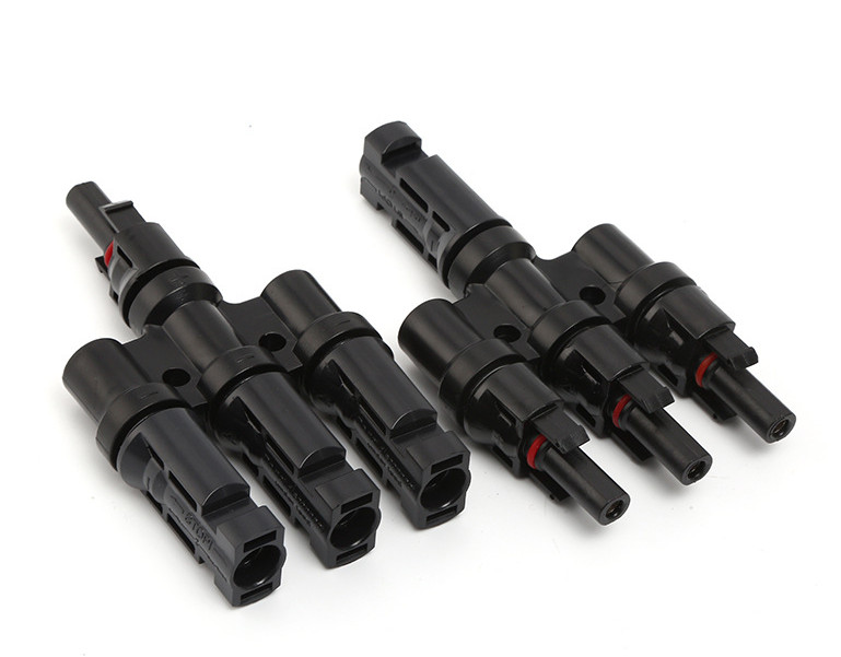 MC-4 Connector 3T Branch Solar PV Multi Parallel Branch for Solar System KIT DIY