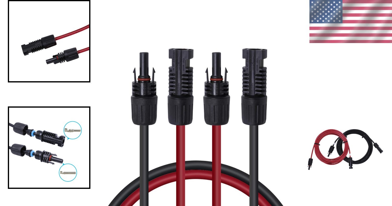 Versatile 20ft Solar Panel Extension Cable – Weatherproof & Customizable Setup