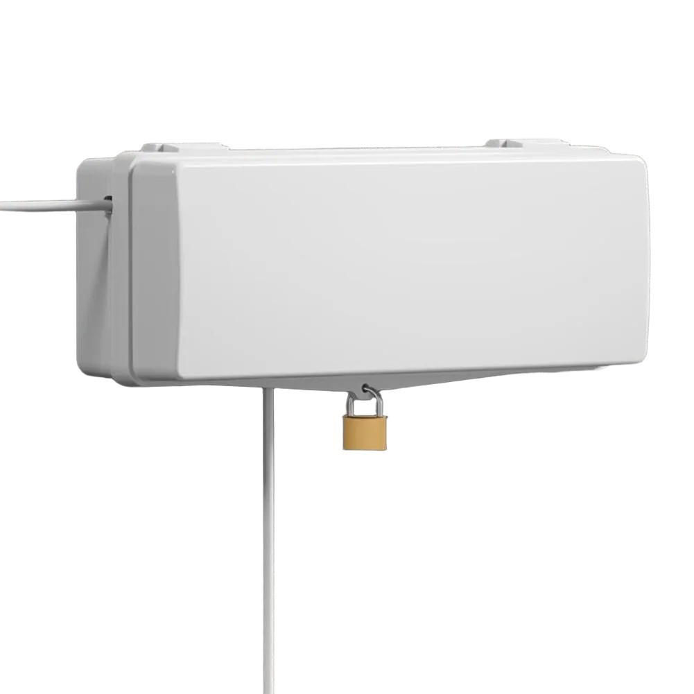 Outdoor Extension Cord Box Flexible Installation Options Safe For Outdoors