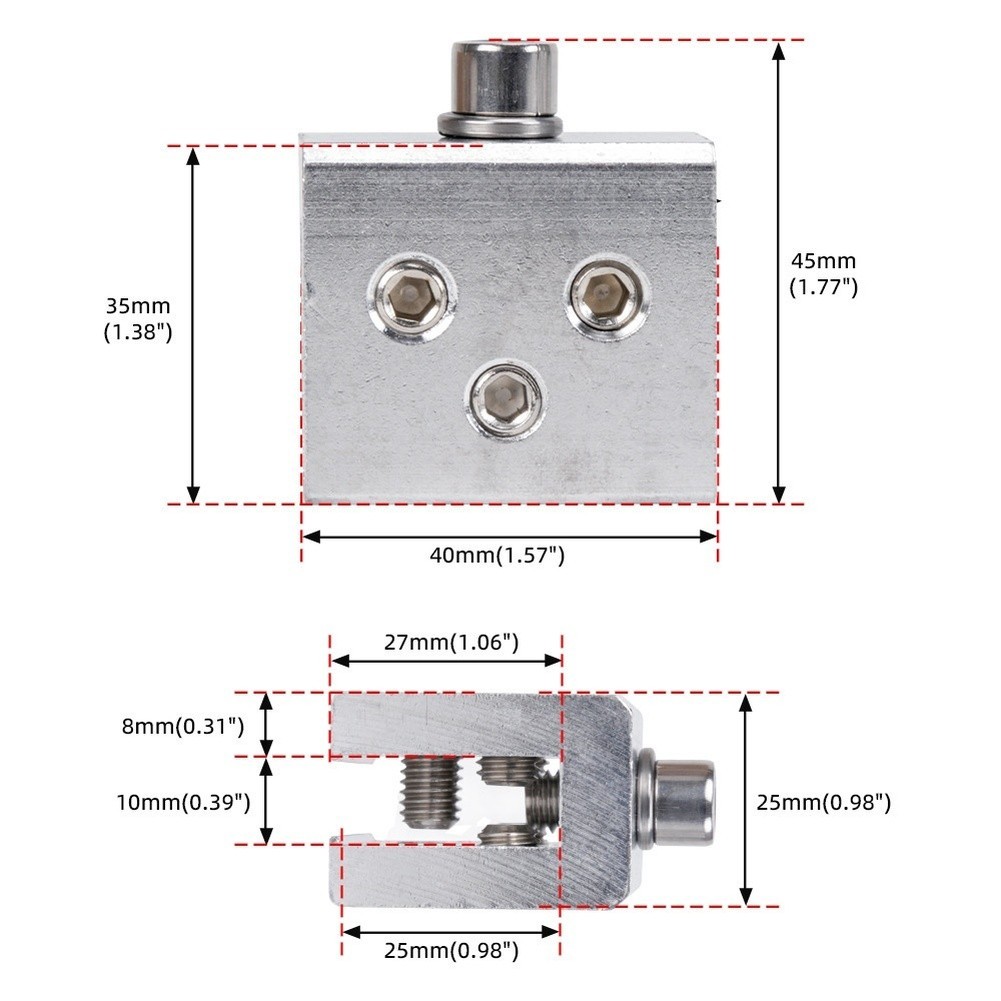 Standing Seam Clamps Aluminum Alloy Construction For Solar Panel Systems