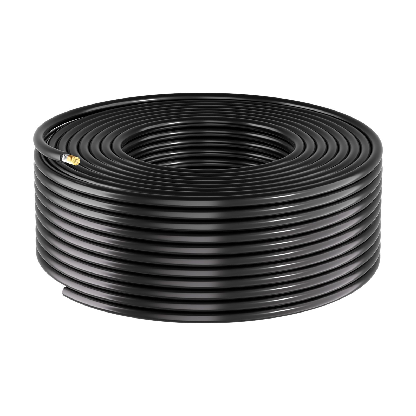 10AWG Solar Panel Wire Kit 100FT Red + 100FT Black PV Cable IP67 Copper