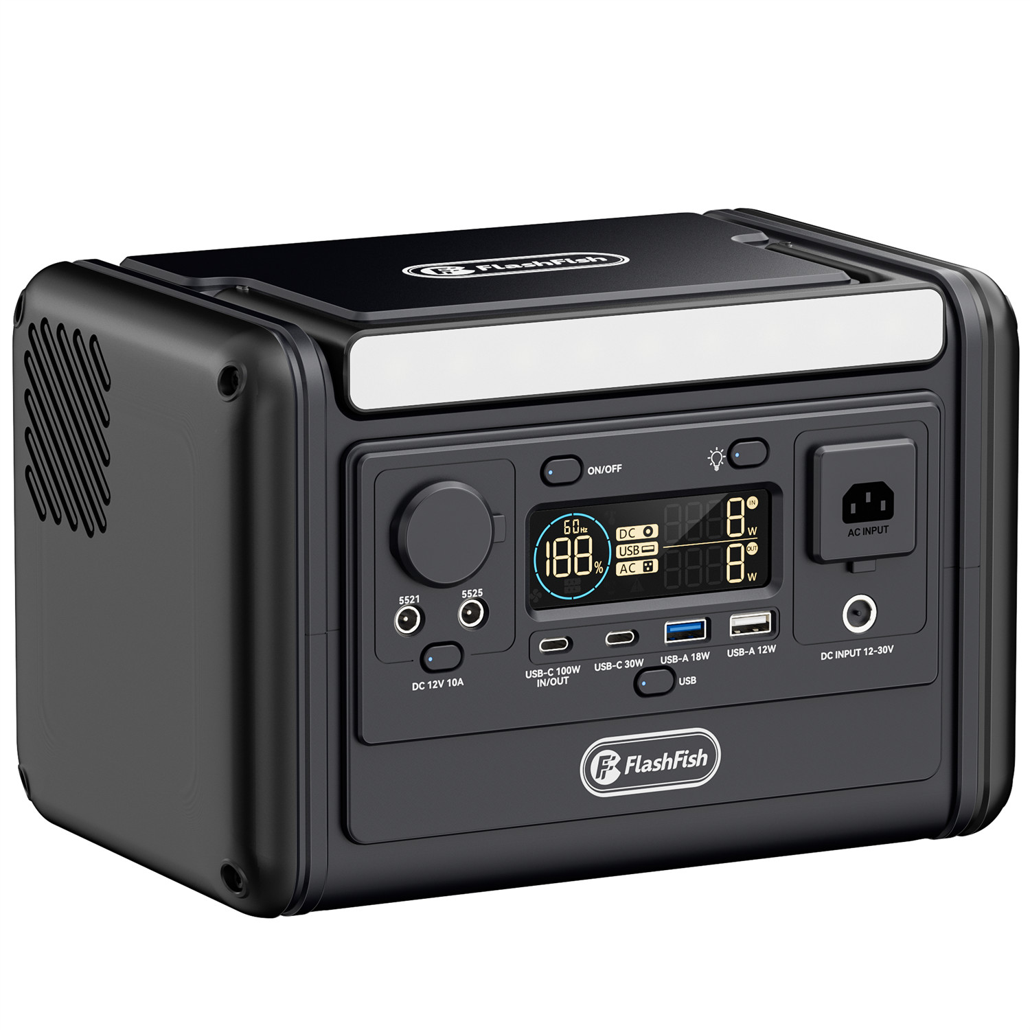 Flashfish 230Wh T300PRO Portable Power Station 300W Solar Generator LFP Battery