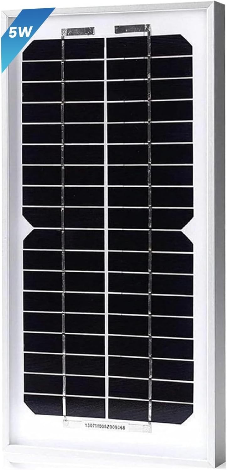 Effortless Battery Maintenance: 5W Waterproof 12V Solar Charger for All Vehicles