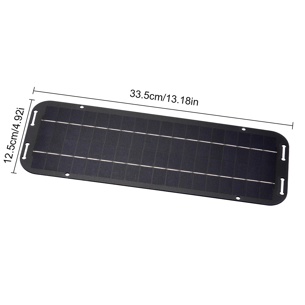2Pack Solar Panel Waterproof 12V 30W Trickle Charger Battery Charger Kit for Car
