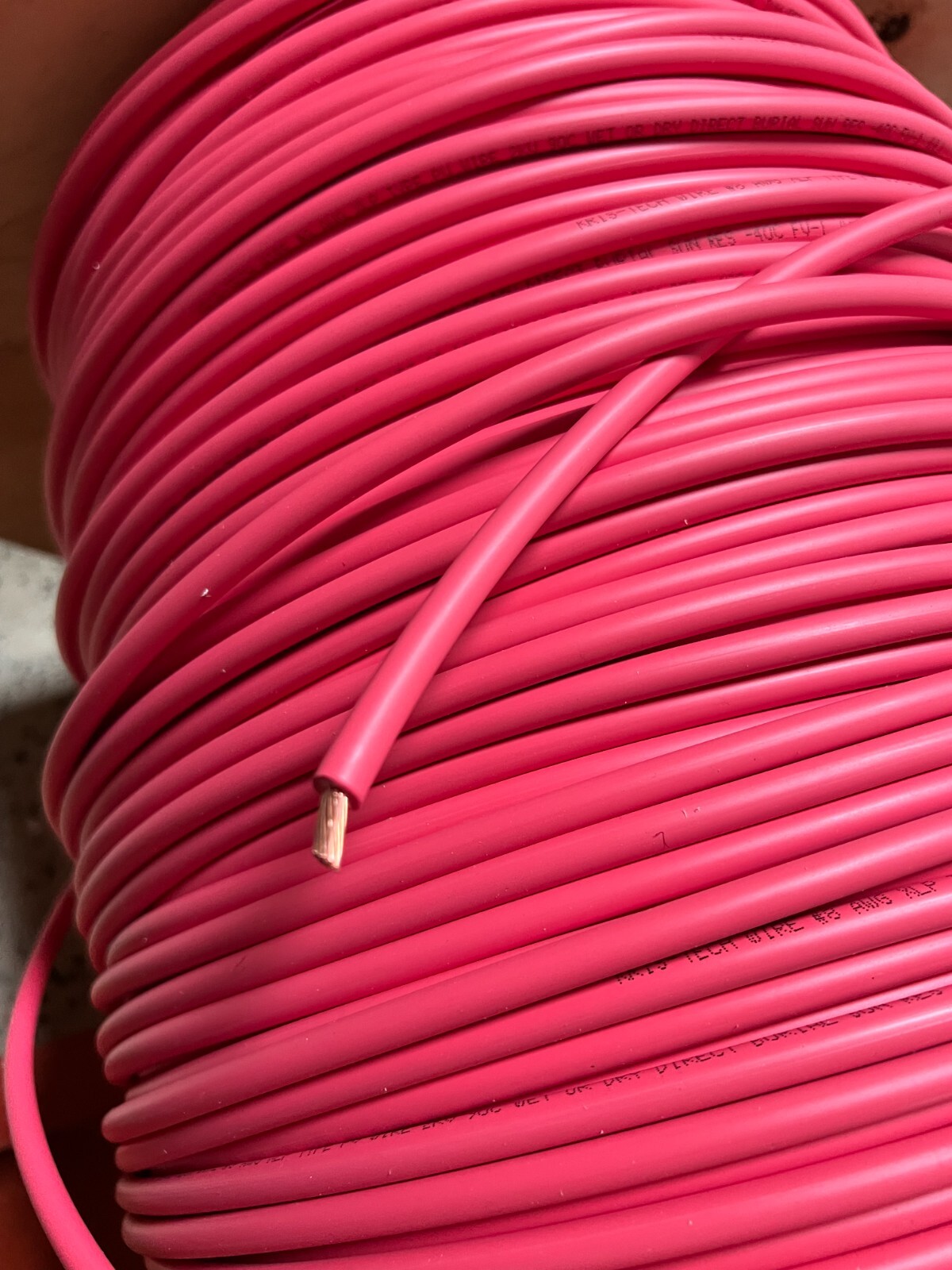 8 AWG gauge Black and Red PV wire UL listed shipping from USA