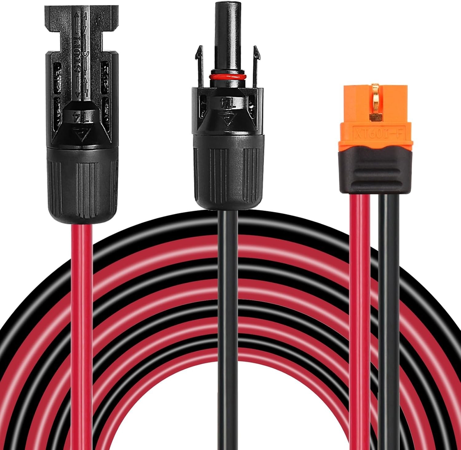 Durable 10FT 10AWG XT60i Solar Connector – Weatherproof & Heat Resistant