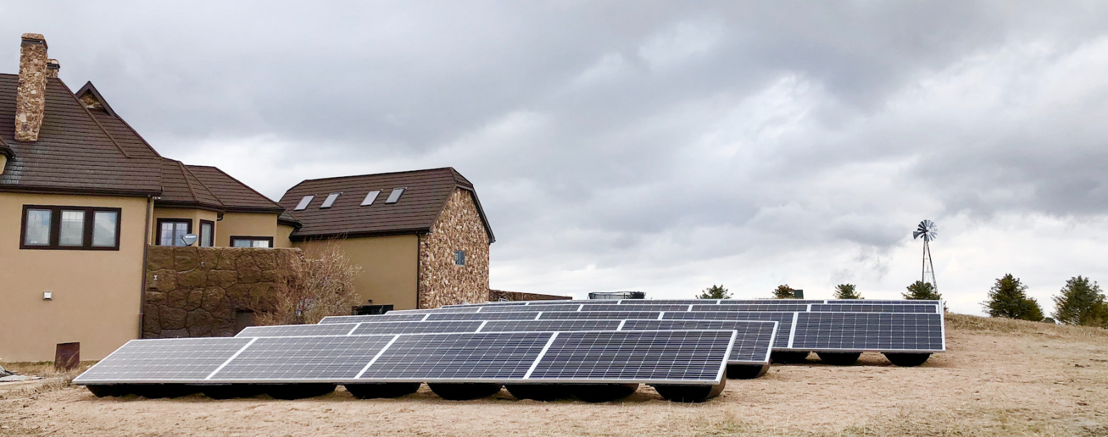 16 x PowerField PowerRack Solar Ground-Mount System for Panels up to 41.3” Width