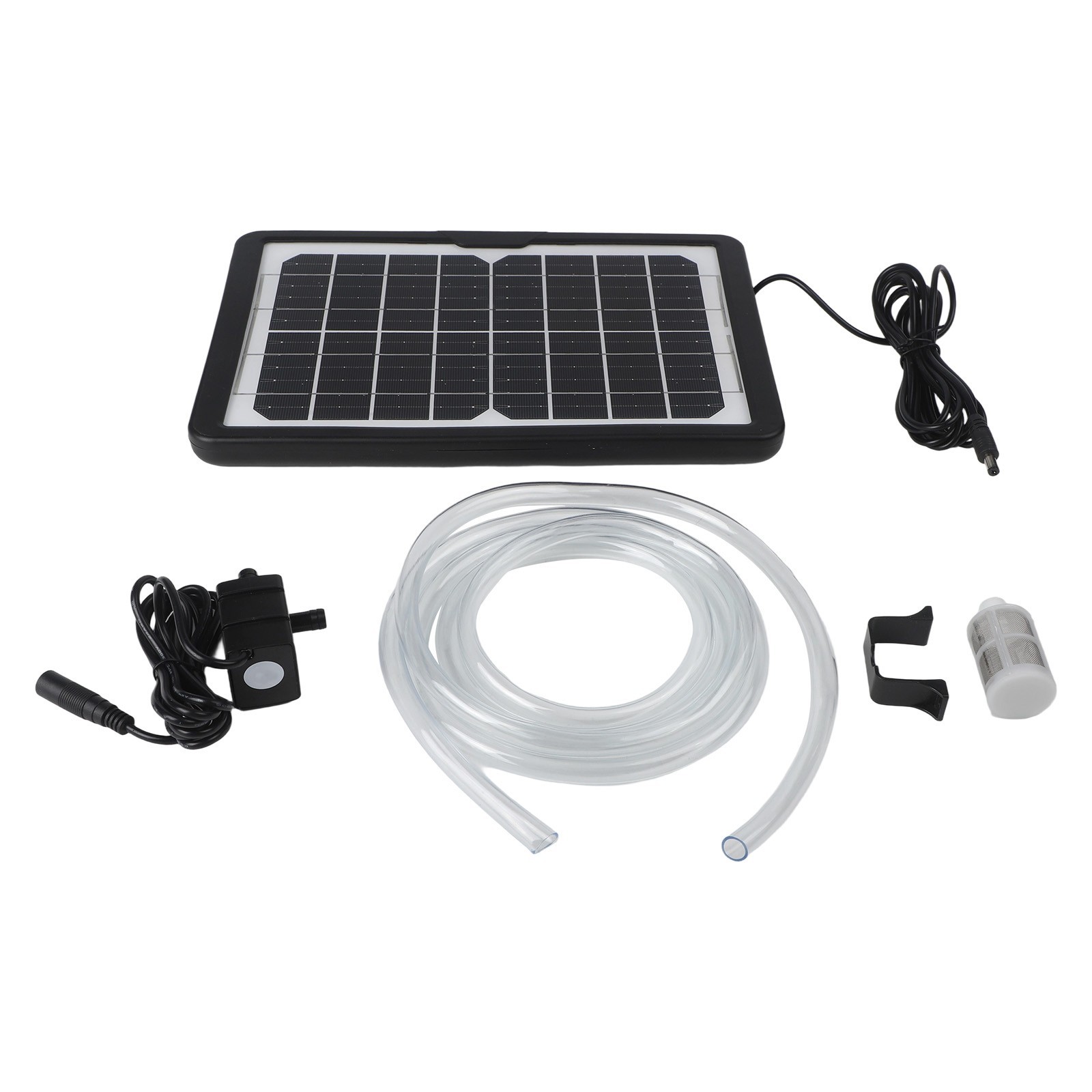 Adjustable Solar Panel Water Pump for Optimal Oxygen Distribution in Ponds