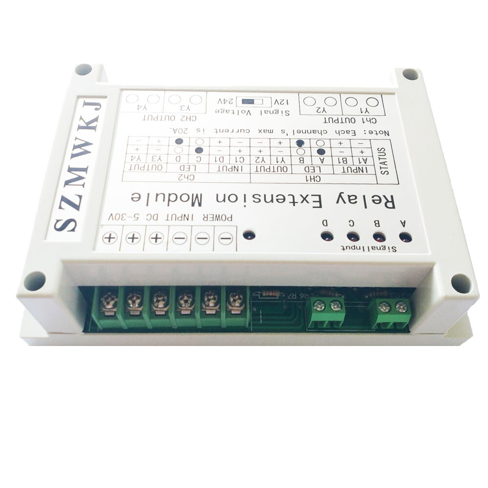 Auto-Tracking Single/Dual Axis Solar Tracker Controller + Relay Extension Module
