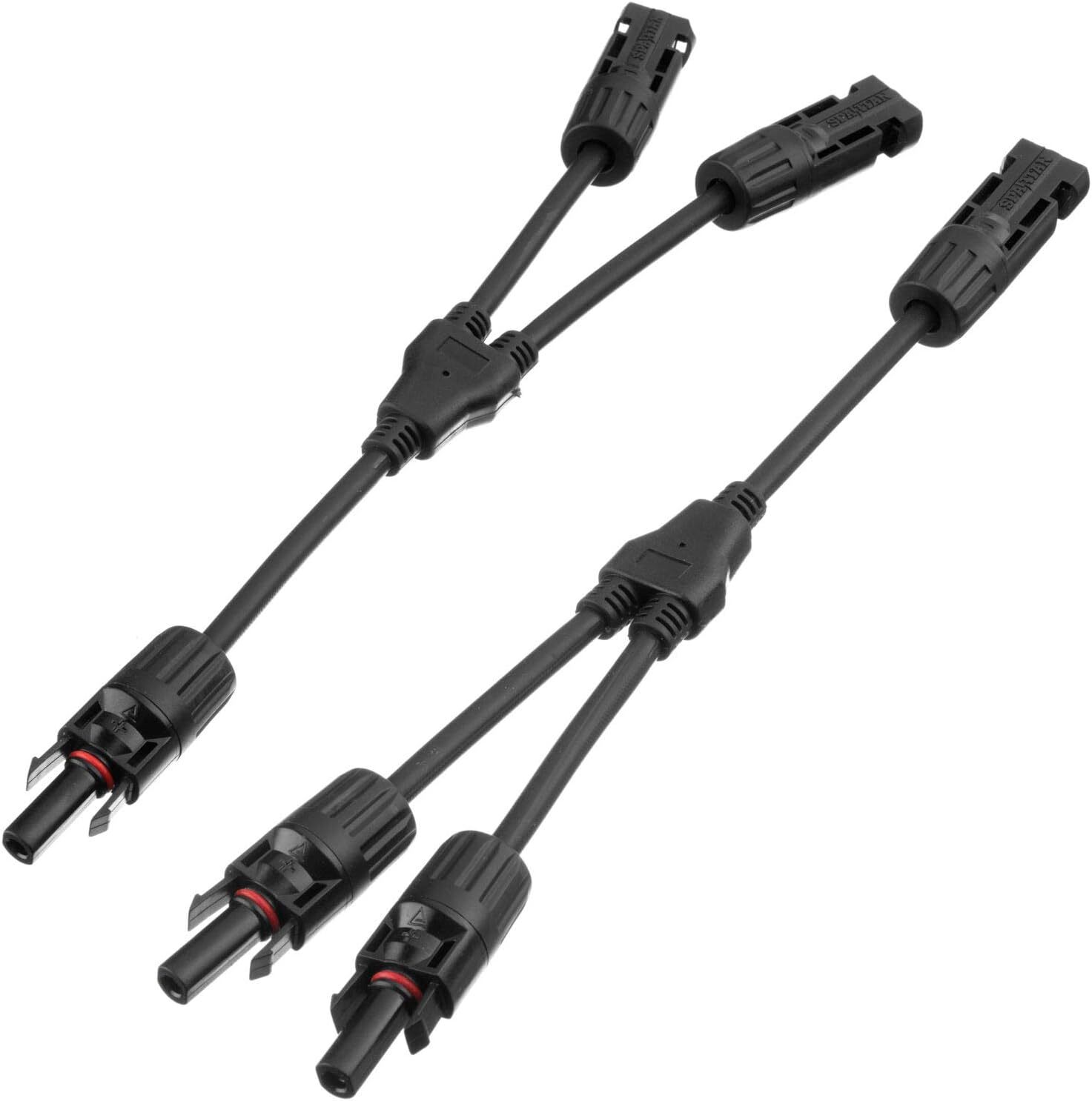 Spartan Power Y Branch 2 to 1 Connector Parallel Solar Panel Cable…