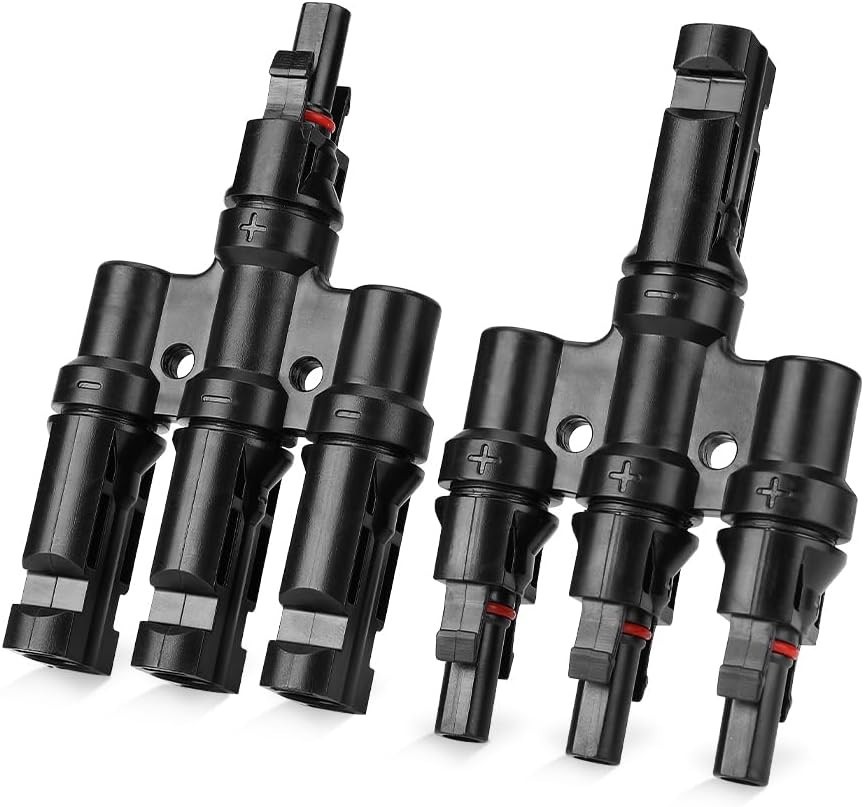 Robust Waterproof Solar Y Branch Connectors – 18 Tech Support Included