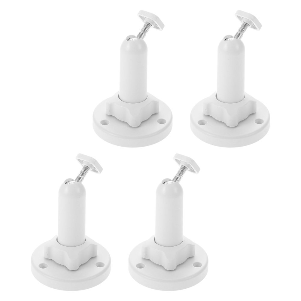 4Pcs Portable Solar Panel Mount Stand White ABS Reusable Wall Ceiling Holder