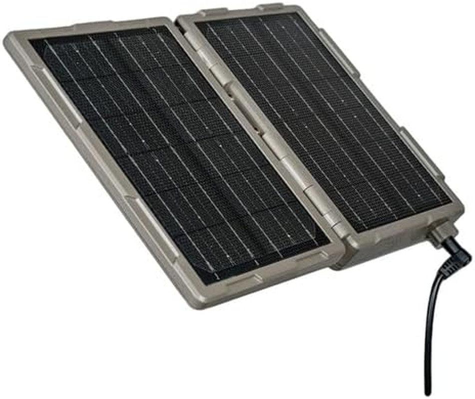 Tactacam Reveal Folding Solar Panel – 7.2W Output, Built-In Lithium Battery, Pow