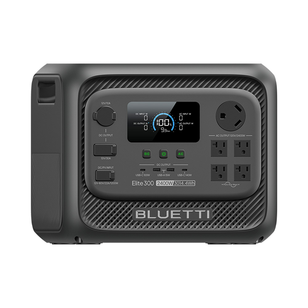 BLUETTI Elite 300 3014Wh Portable Power Station Generator+560W Car Charger