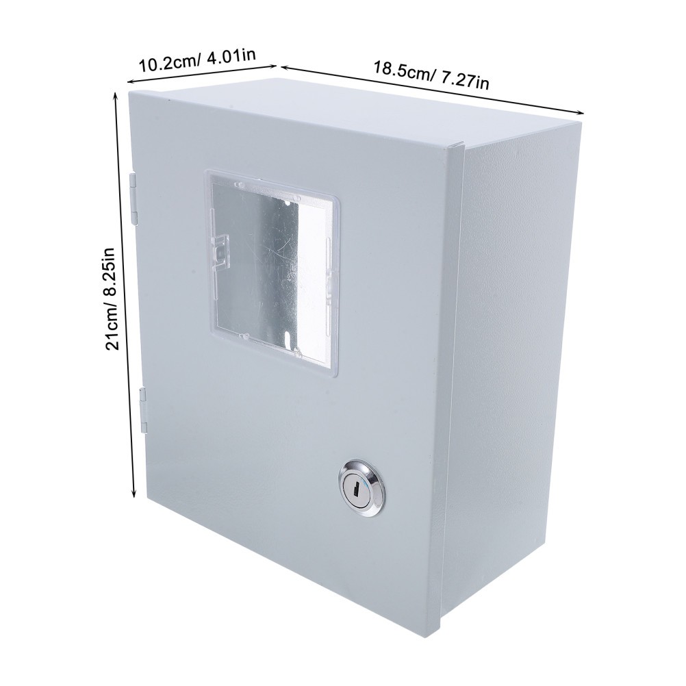 Meter Protection Box Weather Proof Electrical Case Panel Cover Energy